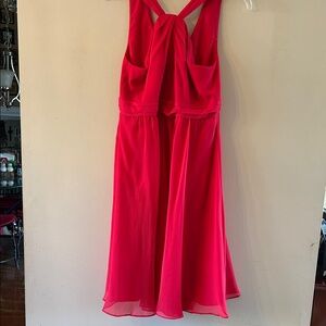 Cocktail Dress- David’s Bridal- Size 10 Magenta/Red